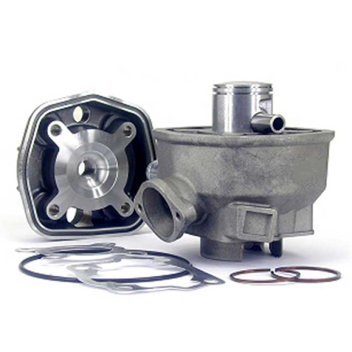 Zylinder Kit 50ccm Aluminium mit Kopf für Derbi Senda EBE / EBS050 Euro1 für Derbi Bultaco GPR Senda R SM Gilera GPR 50