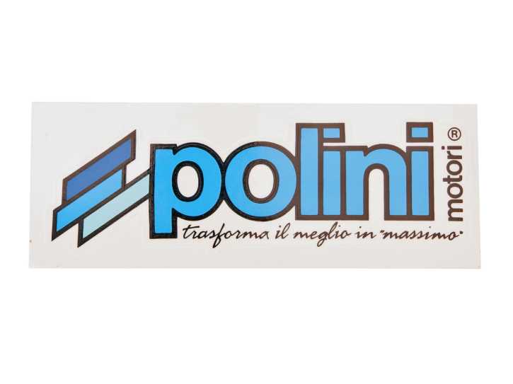 Aufkleber Polini PVC Logo 100x34cm