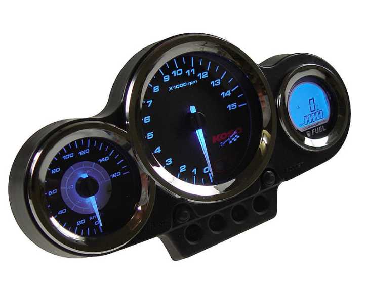 Tachometer-Einheit Koso Digital für Peugeot Speedfight LC
