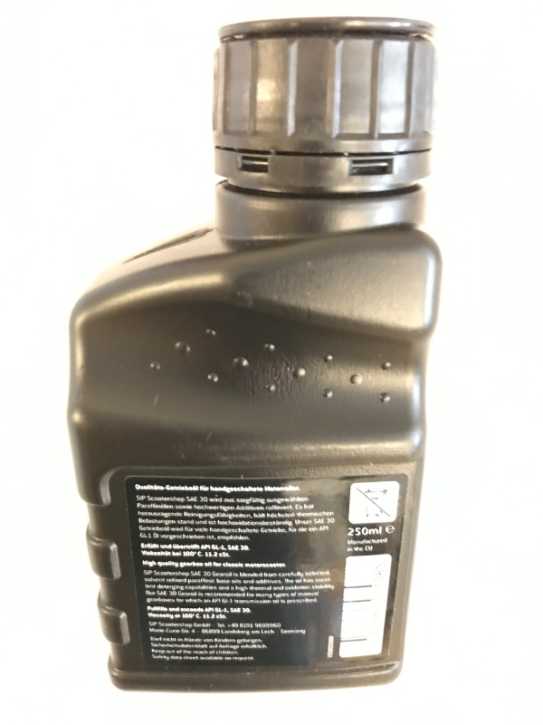 Getriebeöl Getriebe Öl SAE 30 Flasche 250 ml Vespa 50 N PV