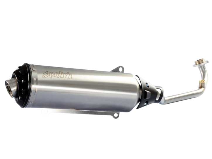 Auspuff Polini mit Katalysator für Yamaha X-Max, X-City 125ccm 4V 06-14 MBK Cityliner
