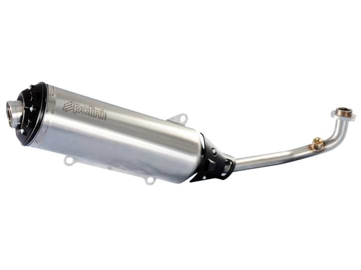 Auspuff Polini mit Katalysator für MBK Skycruiser 250, Yamaha X-Max, X-City 250 09-14