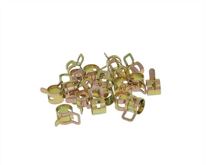 Schlauchschellen / Klemmschellen 8mm - 20 Stück - universal