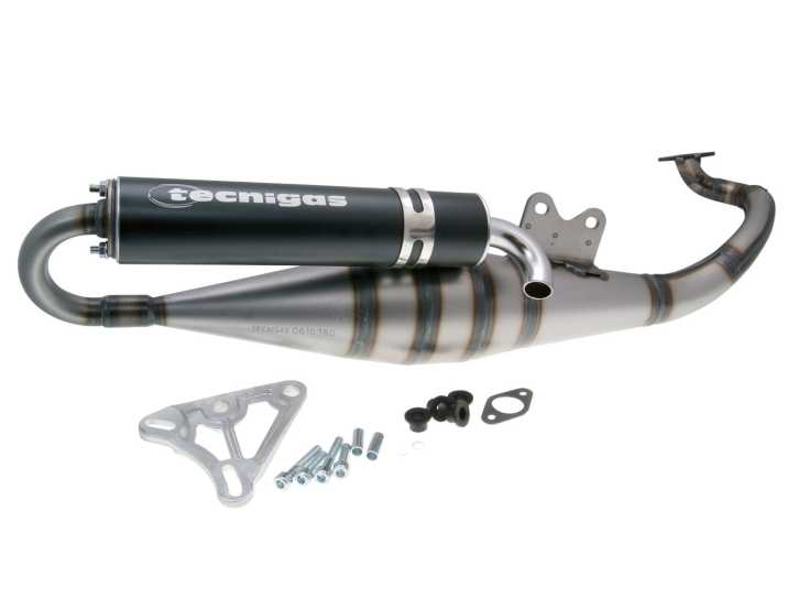 Auspuff Tecnigas Next-R für Beneli, Italjet, MBK, Yamaha Minarelli 100 2T