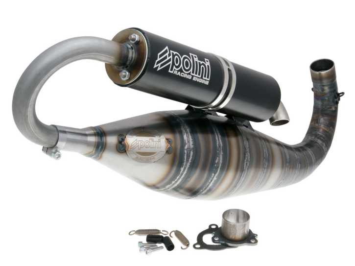 Auspuff Polini Evolution P.R.E. 100ccm für Piaggio Zip SP, Zip 2 SP (Polini Rennmotor)