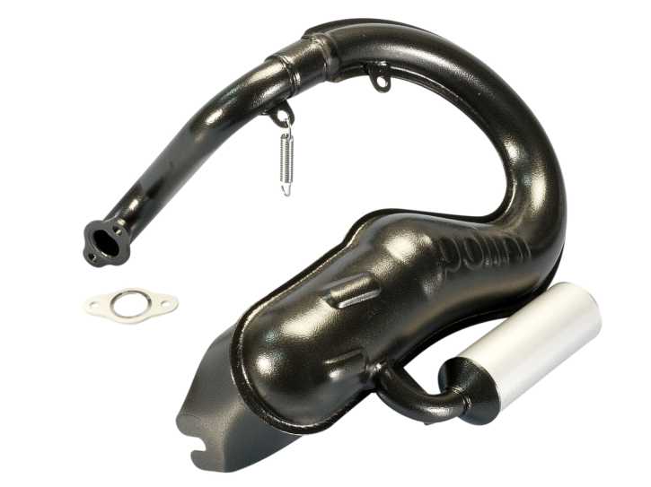 Auspuff Polini Sport mit Alu-Endschalldämpfer für Vespa Primavera, Primavera ET3 125