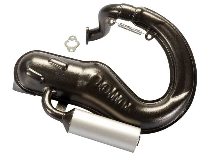 Auspuff Polini Sport mit Alu-Endschalldämpfer für Vespa HP, FL2, PK, XL 50
