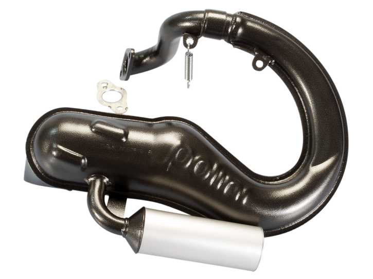 Auspuff Polini Sport mit Alu-Endschalldämpfer für Vespa ETS, PK, XL 125