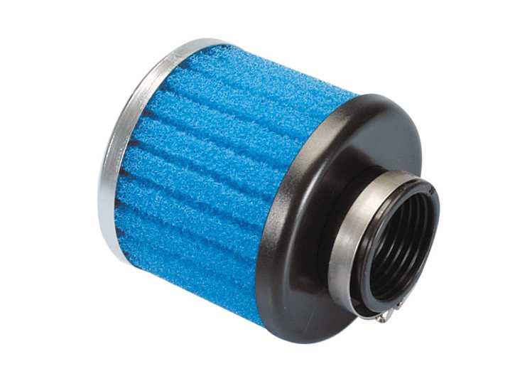 Luftfilter Polini Special Air Box Filter 36mm gerade blau