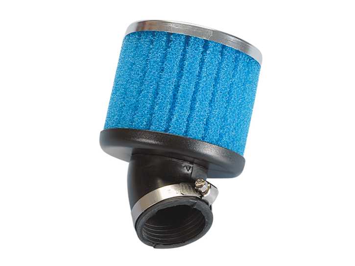 Luftfilter Polini Special Air Box Filter 39mm 30° blau