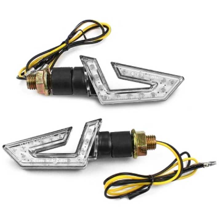 Led Blinker schwarz TNT BOOMERANG