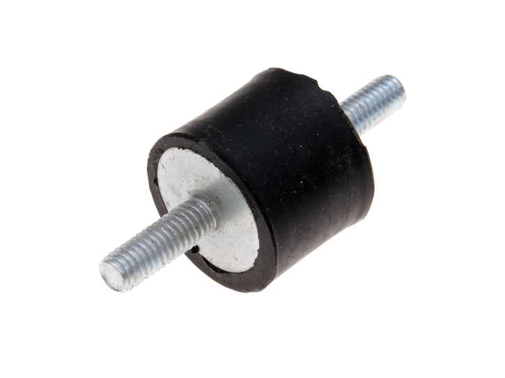 Auspuffhalterung Silentblock / Gummilager Polini M6x18mm 25x20mm