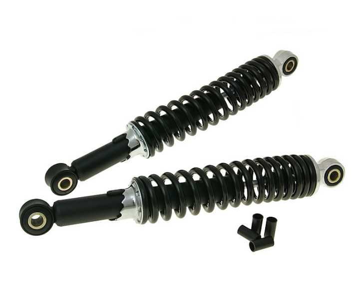 Stoßdämpfer Satz hinten 300mm schwarz