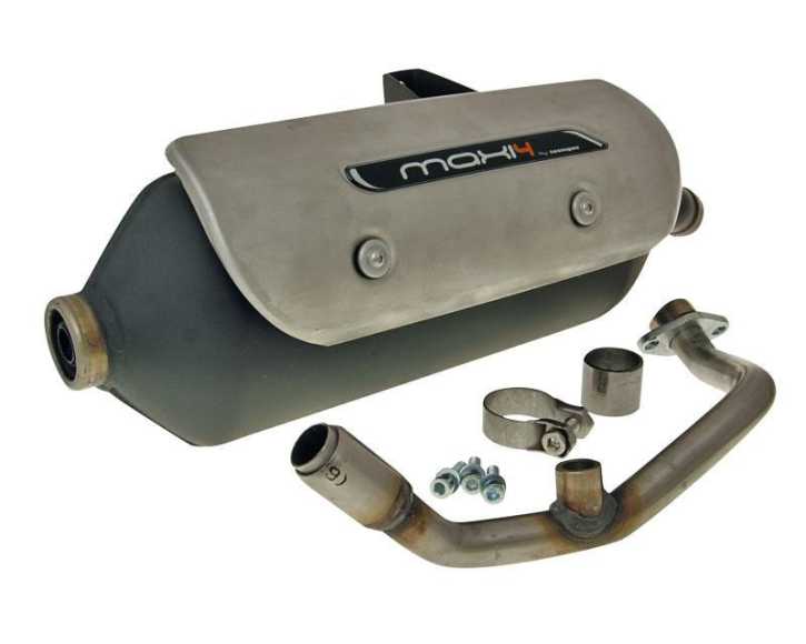Auspuff Tecnigas Maxi 4N für Suzuki Burgman 125i 2007-2013 E3