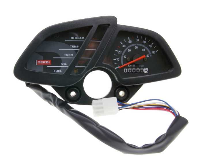 Tachometer für Derbi Senda SM 50 X-Race (ohne Drehzahlmesser) = PI-864515