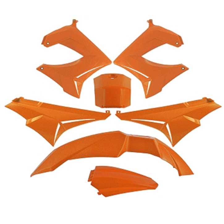 Verkleidungsset TNT Orange Derbi Senda R SM Gilera RCR50 SMT50