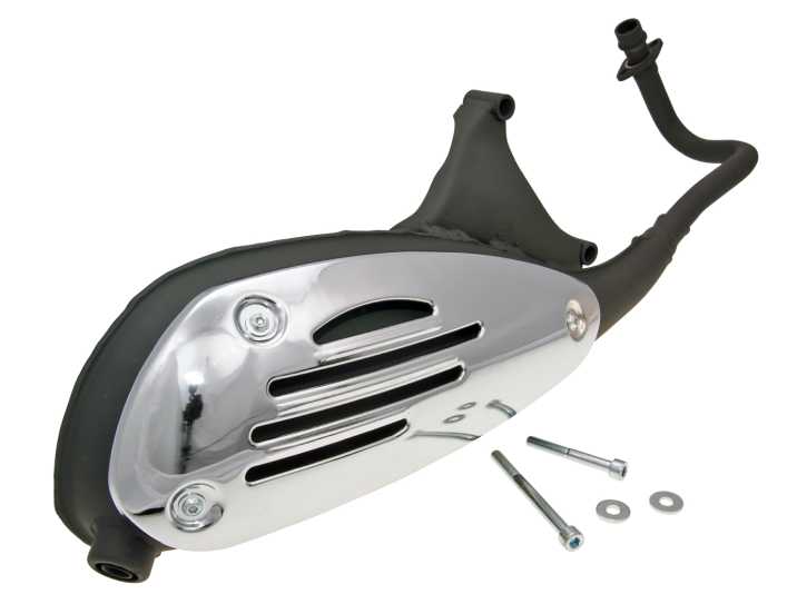 Auspuff Tecnigas Original Pro für Piaggio Vespa 50ccm 4T 4V 4 Ventil Motor