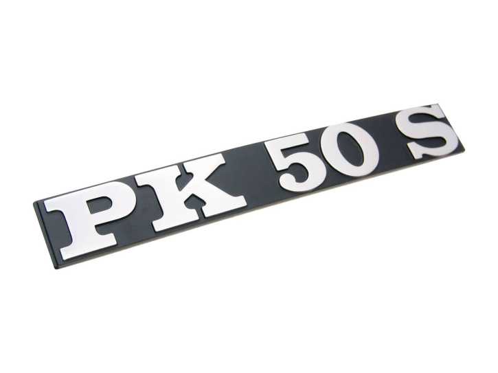 Schild / Schriftzug "PK50S" für Vespa PK 50