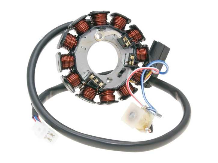 Lichtmaschine Stator 12 Pole für Minarelli AM6 Power Up (Moric)