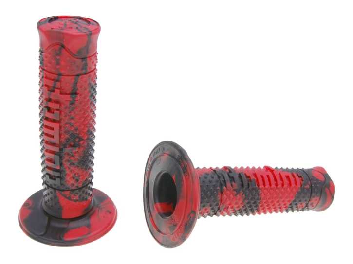 Griffe Satz Domino A260 Off-Road Snake schwarz / rot