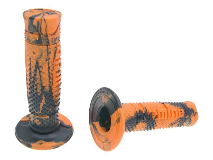 Griffe Satz Domino A260 Off-Road Snake schwarz / orange