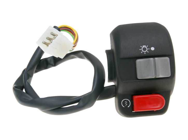 Schaltereinheit Lenker rechts Licht, E-Starter - universal