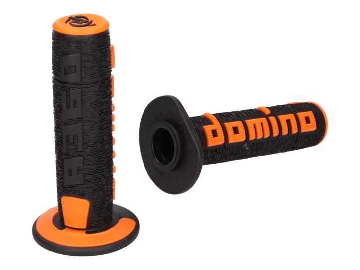 Griffe Satz Domino A360 Off-Road schwarz / orange