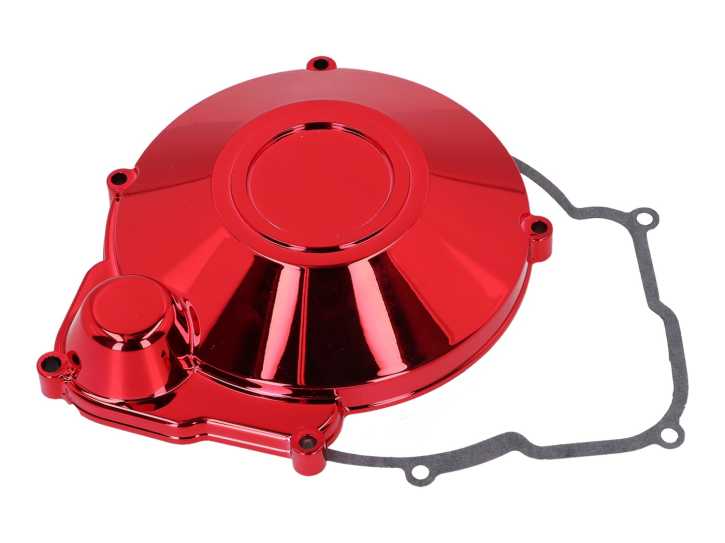 Lichtmaschinendeckel / Zündungsdeckel rot für Minarelli AM6