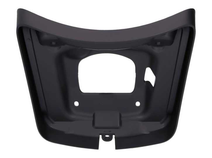 Rücklichtrahmen Adapter Power1 schwarz matt für Vespa GTS 2014-