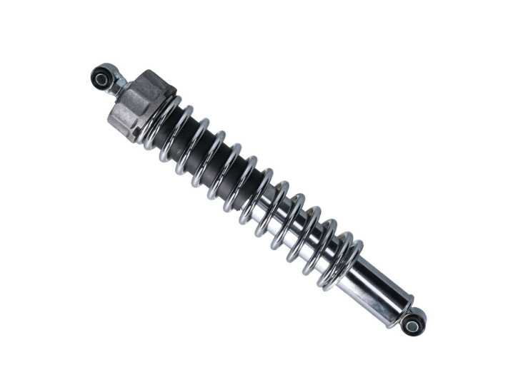 Stoßdämpfer 340mm Chrom für Simson Roller SR50, SR80