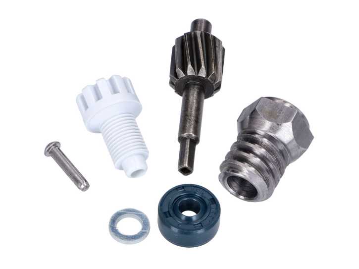 Drehzahlmesserantrieb Set 6-teilig für Simson S51, S53, S70, S83, SR50, SR80, KR51/2