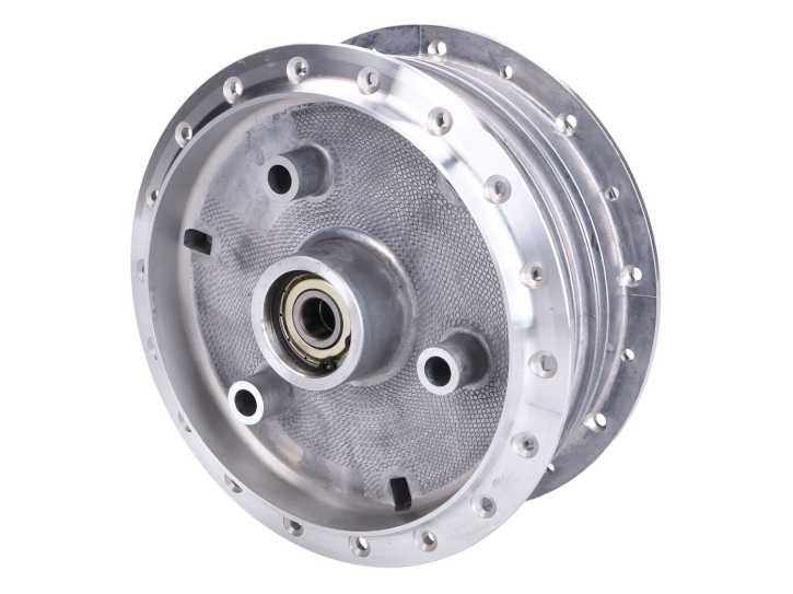 Radnabe Aluminium CNC verstärkt für Simson S50, S51, S53, S70, S83, KR51
