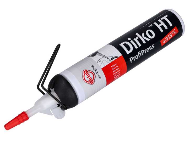 Dichtmasse Dirko HT Silikon ProfiPress schwarz +315°C 200ml