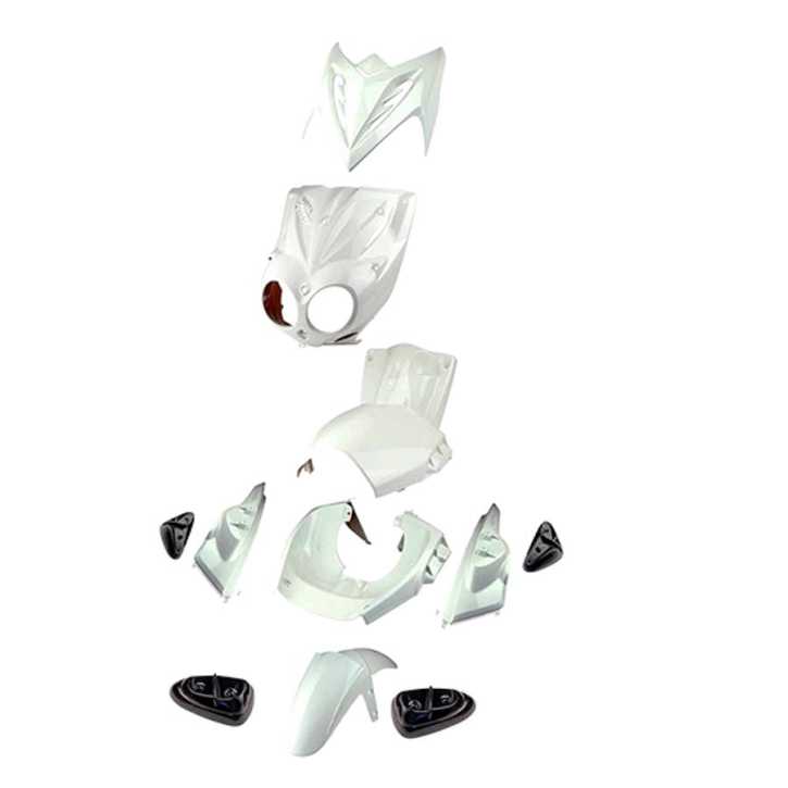 Verkleidungsset Weiss für Yamaha Slider MBK Stunt