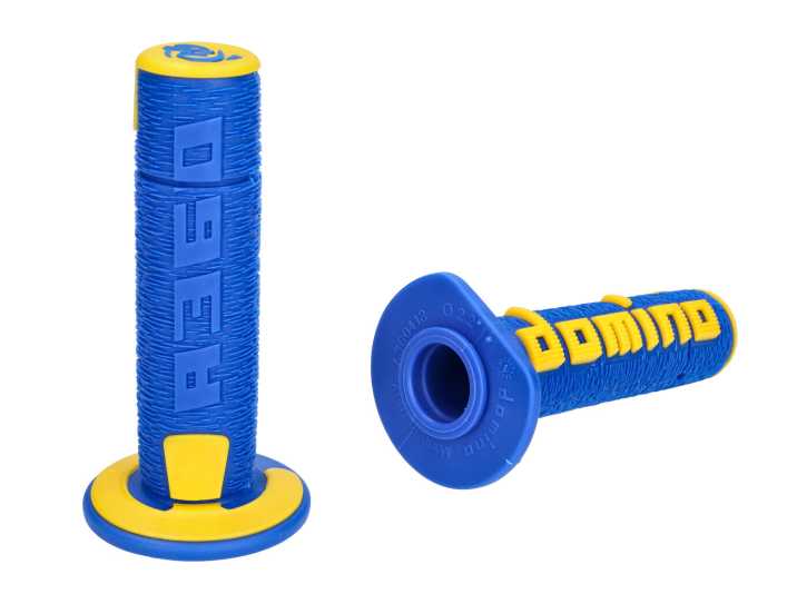 Griffe Satz Domino A360 Off-Road blau / gelb