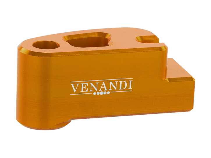 Distanzstück Venandi CNC, Anschlag Bremse hinten, goldfarben für Simson
