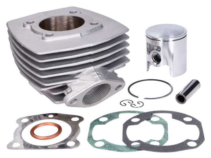 Zylinderkit Parmakit 69ccm, 46mm für Peugeot Mofa 103-105, RCX AC 50 2T, SPX, GL10, Fox, Honda Wallaroo, PK50