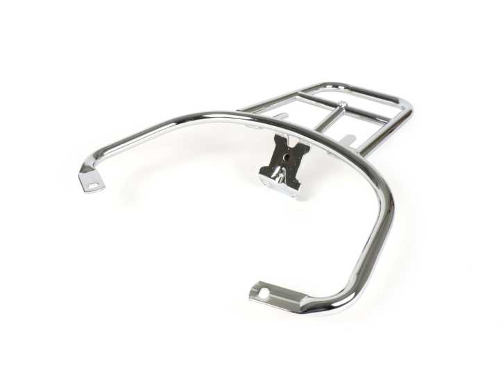 Topcase-Träger hinten Vespa LX 50 ,125 ,Vespa S 50 ,125 /125 ie Chrom