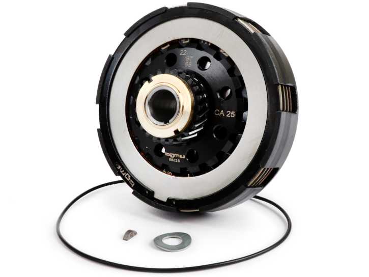 Kupplung BGM Pro Superstrong 2.0 Ultralube, Typ Cosa2/FL für Primärrad 67/68Z Vespa Wideframe GS150 (VS1-VS5), GS160 (VSB1T), SS180 (VSC1T) 22 Zähne