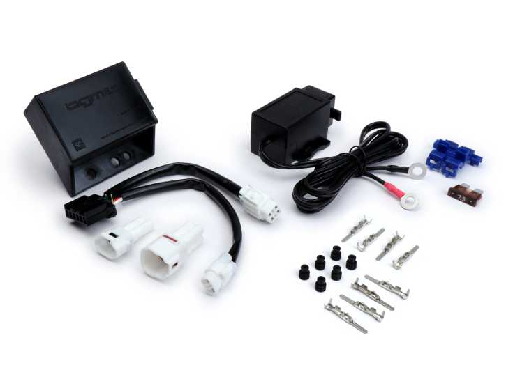 Hupengleichrichter inkl. USB Steckdose + Adapterkabel-Set BGM PRO mit LED Blinkrelais und USB Ladefunktion