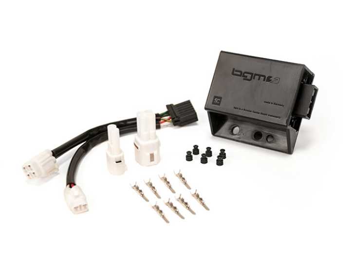 Hupengleichrichter inkl. Adapterkabel-Set BGM PRO mit LED Blinkrelais und USB Ladefunktion