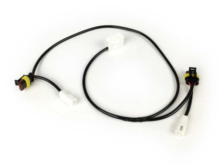 Kabel-Adapter-Kit Blinkerumrüstung BGM PRO, LED Tagfahrlicht Vespa GTS 125-300 (2003-2013)