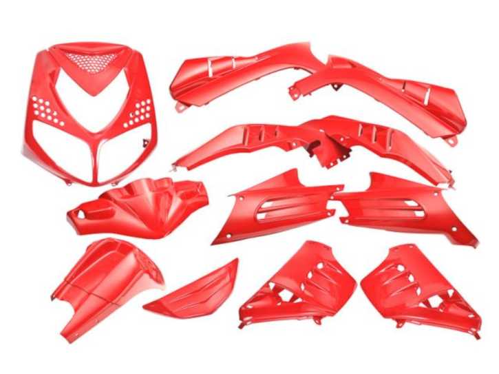 Verkleidungskit EDGE 13-teilig rot für Peugeot Speedfight 2