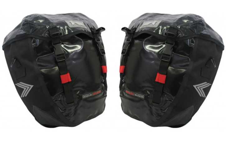 Doppelpack Gepäckträgertasche M-Wave Alberta Fahrrad