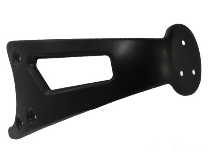 Kotflügelhalter Metall schwarz original Piaggio 959526000C 57673400B9 Kennzeichenhalter NRG Power Gilera Runner, Ice