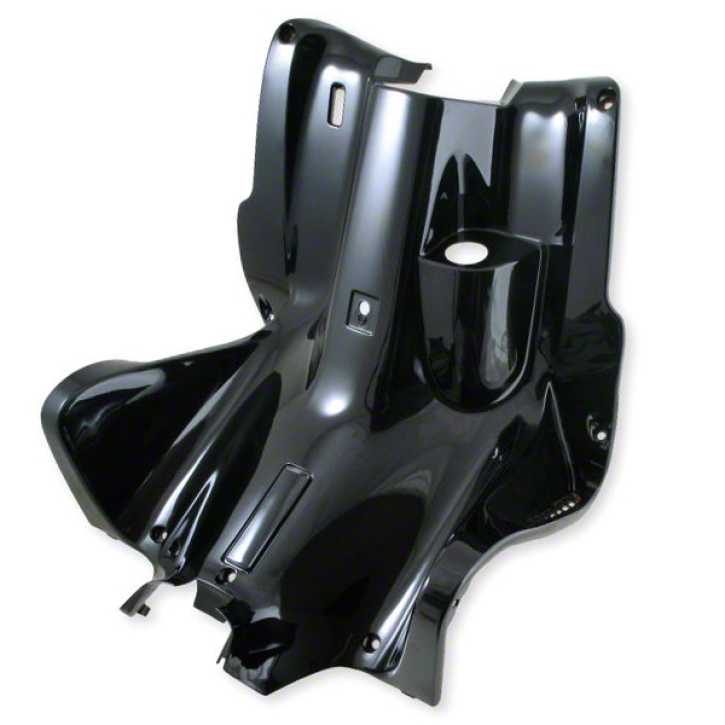 Beinschild Innenraum Verkleidung für Yamaha Aerox MBK Nitro schwarz