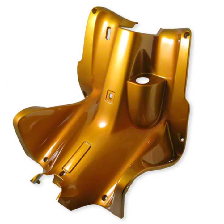Beinschild Innenraum Verkleidung in Gelb-Metallic für YAMAHA Aerox MBK Nitro