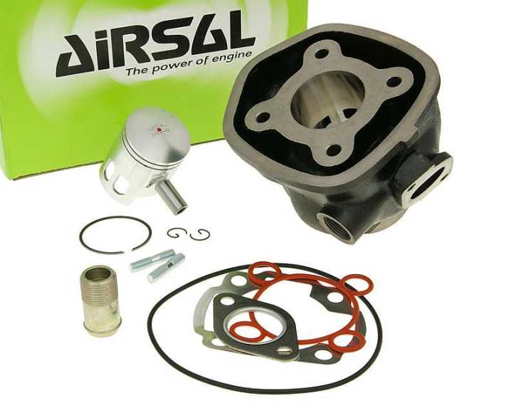 Zylinderkit Airsal Sport 50ccm 40mm 39,2mm Grauguss für Minarelli Motor LC