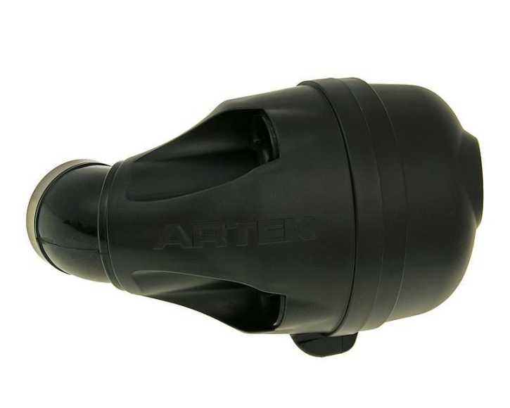 Luftfilter Gehäuse ARTEK K1 Air Box anschluss 28mm 32mm 34mm 44mm schwarz Unviersal