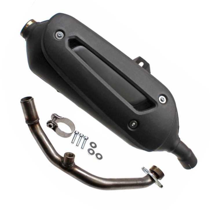 Auspuff Tecnigas Maxi 4 Suzuki Burgman UH 200i 2007 mit Lambda Anschluss LS18